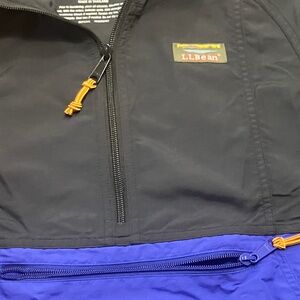 New LLBean Anorak, Windbreaker Pullover Medium 10-12